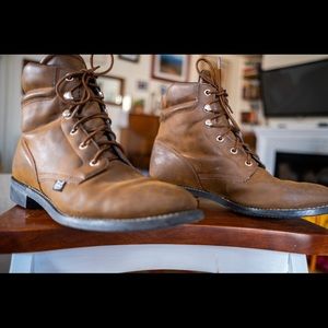 Justin Boots Roper Lace Up excellent condition